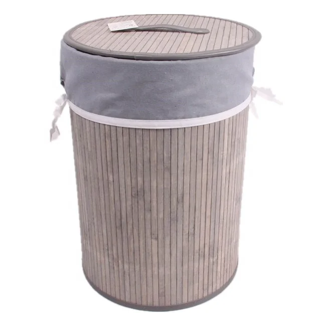 bamboo folding basket folding laundry basket