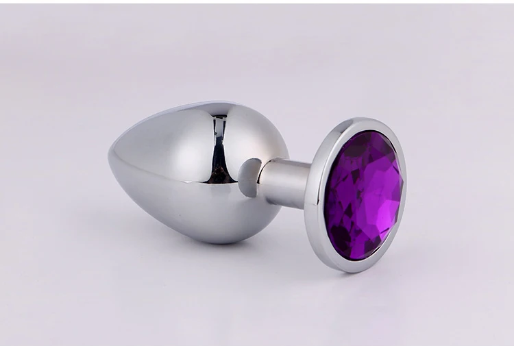 2019 new colorful rhinestone butt plug decorative