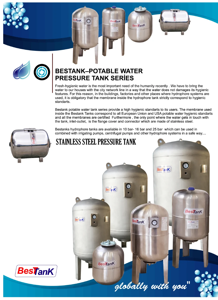 Bestank L Stainless Steel Water Storage Tank Pressure Tank Buy