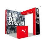 March Promotion Event Backdrop Modular Aluminum Booth Exhibition Trade Show Wall