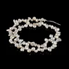 AA Grade Chinese Natural Irregular White Freshwater Pearl Keshi Beads for Necklace Bracelet Jewelry Making