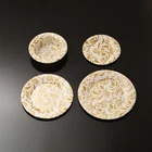 Xueli 10inch Disposable Plastic PS soft ROUND Plate Wedding Party Plates Dinner Plates