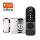 Fingerprint Lock Smart Fingerprint Door Lock Wifi Tuya Number Smart Lock Sliding Handles Door Lock