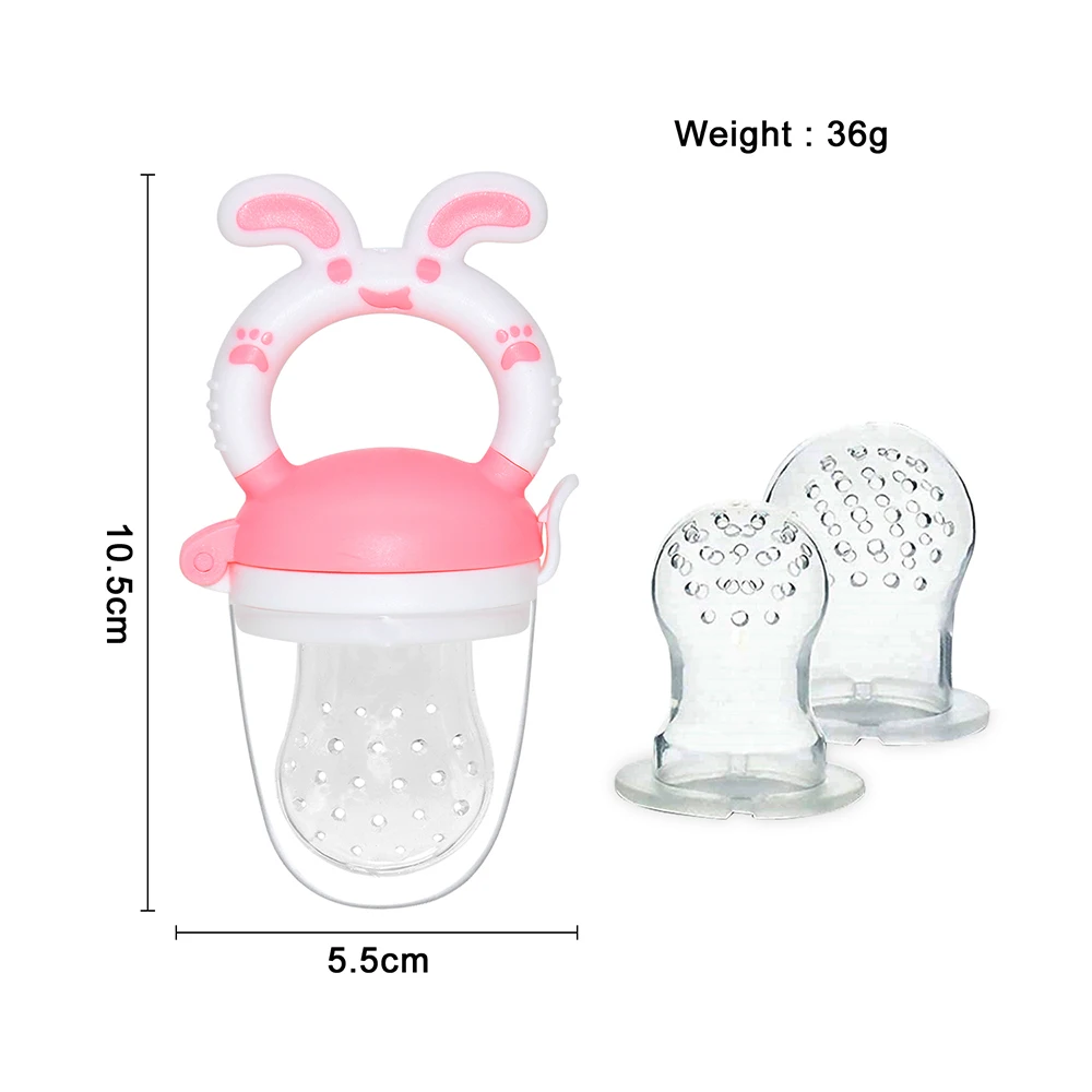 BPA Free Baby Teether Silicone Baby Fruit Feeder Pacifier Fresh Food Popsicle Teething Popsiclesicle manufacture