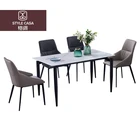 Dining Room Furniture Modern Minimalist Chinese 1 Table 4 Chair Dining Room Combination Furniture