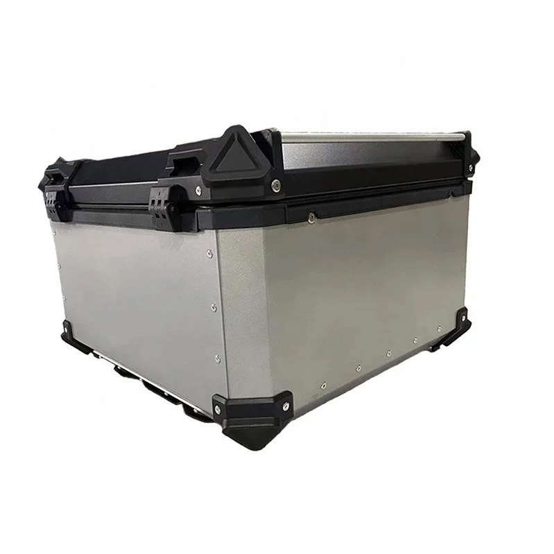 L Motorcycle Top Box Aluminum Tail Box Motorcycle Top Case For Any