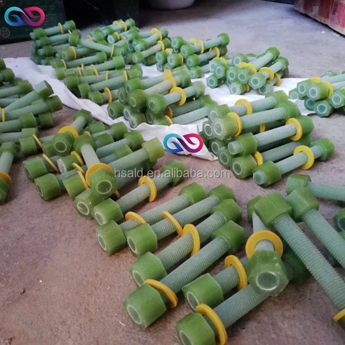 description our frp bolts made of e-glass fiber and epoxy resin