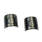 Metal Plate Aluminum Nameplate Custom Embossed Printing Perfume Aluminum Nameplate