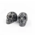 Carved Labradorite Nature Carved Crystal Skulls Healing Crystal Labradorite Crystal Skulls For Decoration