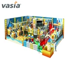 Castle playground indoor parque infantil slide