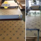 ジンバオ 50 ミリメートル pmma 5 ミリメートル 6 ミリメートルパースペックスにカットサイズ 4 × 8 キャスト透明クリア足プレキシガラスアクリルシート
