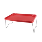 Bed Laptop Table Bed Desk Laptop Table Multifuncion Folding Mobile Promotion Plastic Bed Bed Tray Laptop Lap Desk Mount Computer Table With Metal Leg