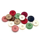 Factory Sale Colorful 4-holes Flatback Pajama Sewing Button For Coat