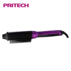 PRITECH Electric LED Indicator Light Hair Curlers With Brush