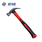 Hammer CARBON STEEL DROP FORGED CLAW HAMMER WITH FIBERGLASS HANDLE
