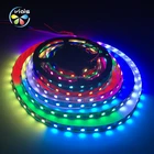 Rgb Light Rgb Led Strip Viais Manufacturer Programmable Addressable 5V Flexible Waterproof WS2812B WS2813 Smd 5050 RGB Light Led Strip