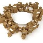 Eco-friendly karton verpackung 5-ply carton large shipping box