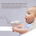 Baby New Design Baby 3 In 1 Multifunctional Baby Suction Bowl Soup Cup With Straw For Babies