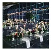 New Style Modern Square Clear Acrylic Wedding Dining Ghost Table