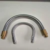 hardware/Stainless steel threading hose metal threading pipe corrugated bushing hose with thread bushing m6