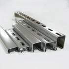 China Supplier Perforated Galvanized Cold Formed C U Z Channel Steel Section Sizes