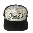 100% polyester sublimation print 5 panel baseball Caps Snapback Hats Sport trucker hat mesh hat