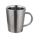 Stainless Steel Eco Cup Coffee Sublimation With Lid