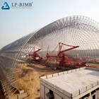 Coal Shed Coal Storage Building Steel Space Frame Coal Storage Shed Building Structure