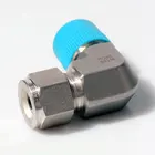 SS316 Stainless Steel Double Ferrules Male Elbows Tube Fittings