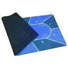 180*90*0.3cm/120*60*0.3cm family party casino entertainment rubber poker table mats