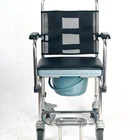 Multifunction Patient Transfer Toilet Chair with Wheel Quick Installation Commode Bath MK04013