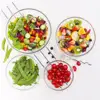 2019 hot selling 4 pieces heat resistant glass salad bowl