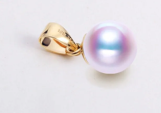 Factory Price for Retail 18K Gold Jewelry Yellow Gold Findings Good Quality Jewelry Finding Pendant Pearl Cap