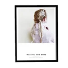 A4 latest design black white of photo frame