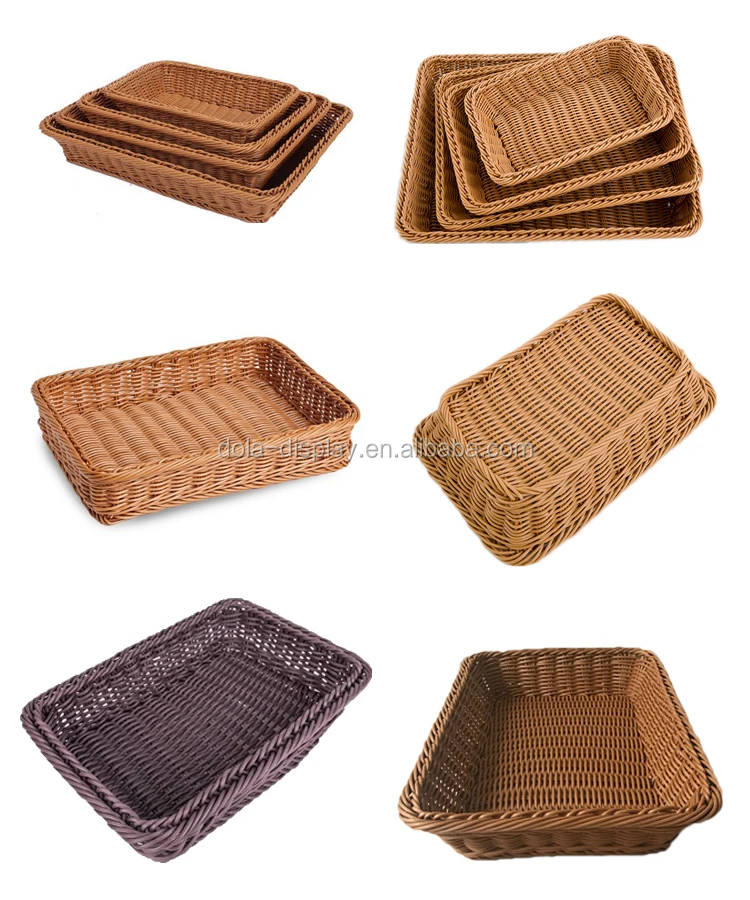 baskets      item rattan basket material pp plastic ,wicker