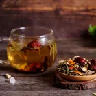 Herbal Tea Private Label Mint Flavor Herbal Organic Chinese Ginseng Tea With The Christmas Pack
