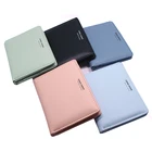 Fashion Casual Wholesale Portable Multi Colors PU Leather Women Long Clutch Wallet for Ladies