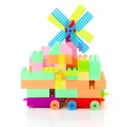 Manufacturer supply unique design develop intelligence 48pcs 300g toys building block