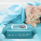Pet Custom Pet Wipes For Cats Hypoallergenic Pet Eye Wipes Pet Wipes