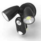 wifi double head security floodlight camera outdoor led smart bluetooth mesh pir motion sensor garden light with app control