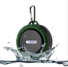 New Arrival C6 Mini Portable IPX4 Waterproof Wireless Bluetooth Speaker Support TF Card