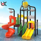 Kids Water Park Slide Playground Outdoor Play Equipment
