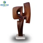 wood souvenir home decoration ornaments modern handmade Wood carved sculpture Wood art