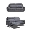 French style elegant design modern fabric reclining loveseat sofa