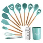 Set Hot Sale Promotional Food Grade Kitchen Products Silicone Kitchenware Kitchen Utensil Set