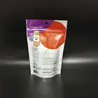 Stand Liquid Pouch With Spout Plastic Empty Stand Up Liquid Detergent Pouch With Spout