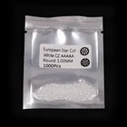 Synthetic CZ diamond bangkok hot sale 1mm cubic zirconia color chart