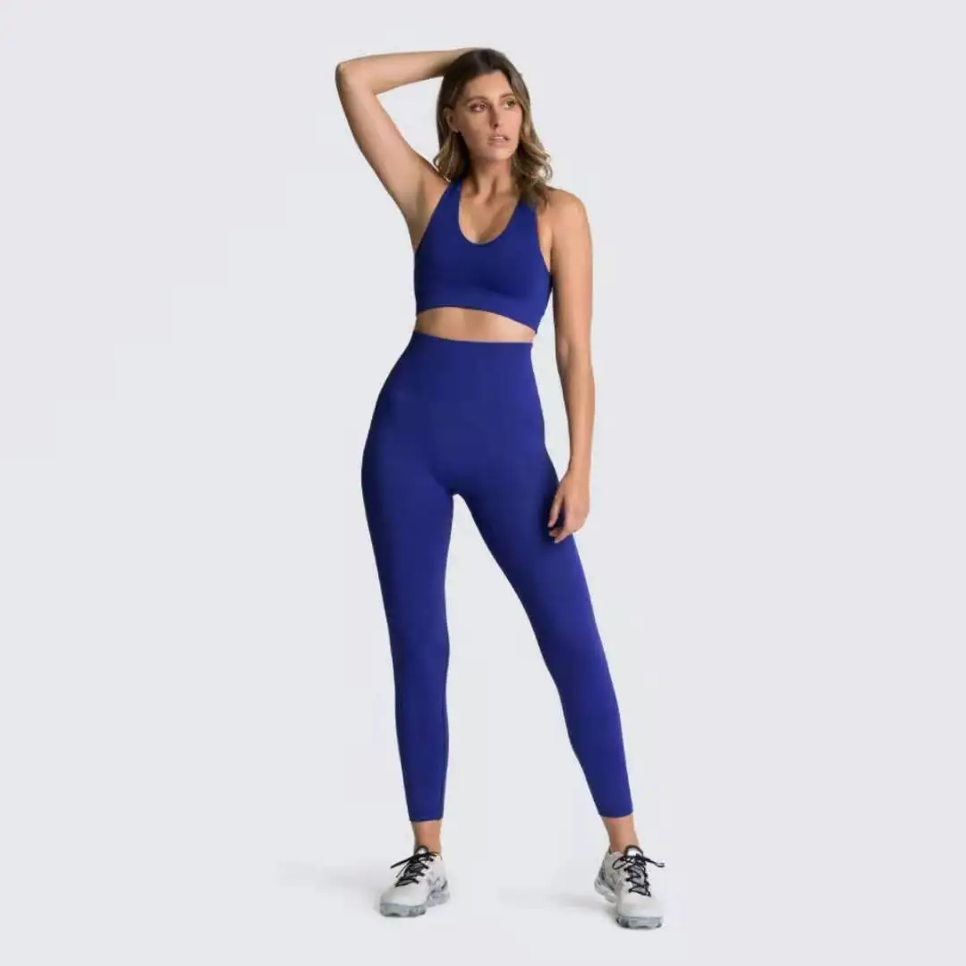 Try Wholesale Squat Proof Sports Bra And Leggings Gym Fitness Women