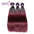 Good Feedback 8-30 Inches 100% Human Hair Weave Ombre Hair Bundle Mink Brazilian Hair Extension For Sale