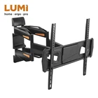 32-55 inch Dual Arm Articulating Curved TV Mount Holder